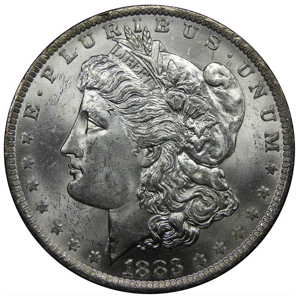 1878-1904 U.S. Morgan Silver Dollar, Choice Brilliant Uncirculated 